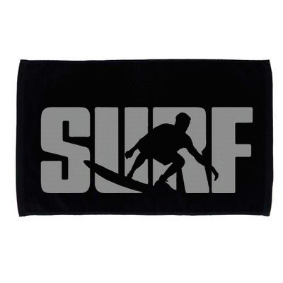 Surfing Themed Design For Surfer Surfing Microfiber Hand Towel