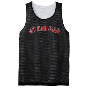 S.T.A.N.F.O.R.D Throwback Design Classic Mesh Reversible Basketball Jersey Tank