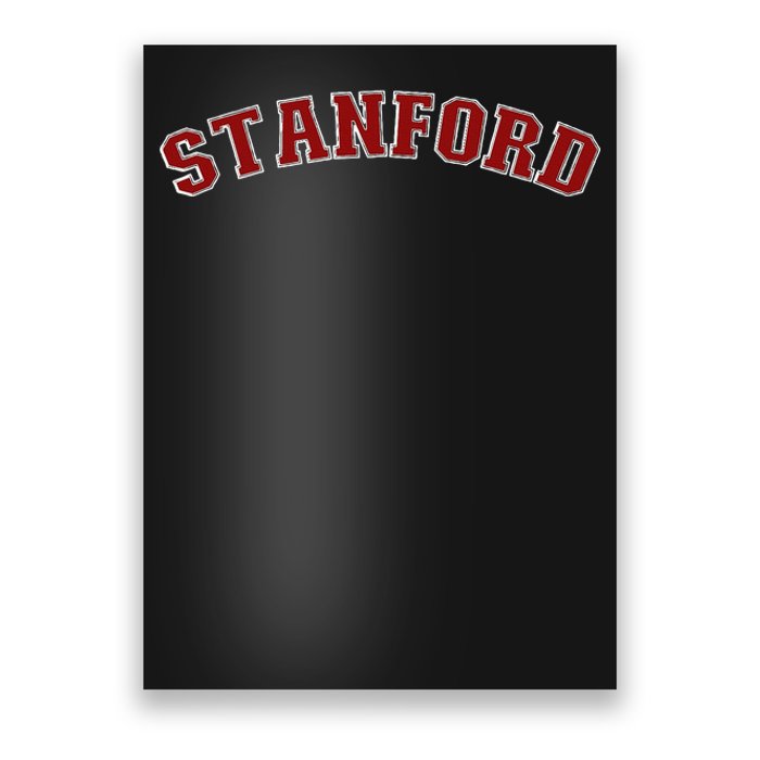 S.T.A.N.F.O.R.D Throwback Design Classic Poster