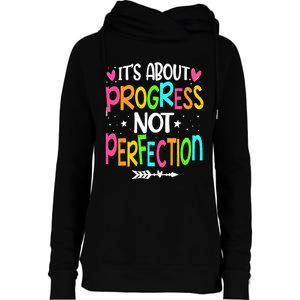 STAAR Test Day Testing Monitor State Test Teachers Crew Womens Funnel Neck Pullover Hood