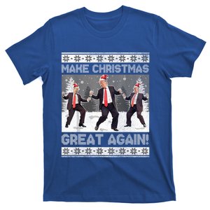 Santa Trump Dance Make Christmas Great Again Ugly Gift T-Shirt