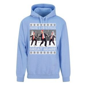 Santa Trump Dance Make Christmas Great Again Ugly Gift Unisex Surf Hoodie