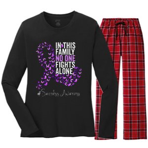 Save The Dogs Abolish The ATF Women's Long Sleeve Flannel Pajama Set 