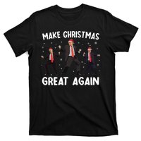 Santa Trump Dance Make Christmas Great Again Xmas Pajamas T-Shirt