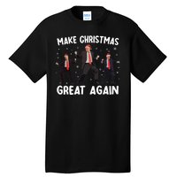 Santa Trump Dance Make Christmas Great Again Xmas Pajamas Tall T-Shirt