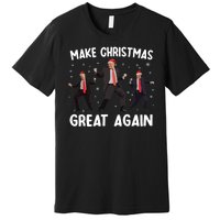 Santa Trump Dance Make Christmas Great Again Xmas Pajamas Premium T-Shirt