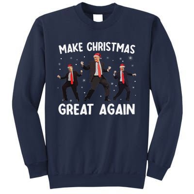 Santa Trump Dance Make Christmas Great Again Xmas Pajamas Sweatshirt