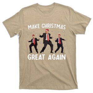 Santa Trump Dance Make Christmas Great Again Xmas Pajamas T-Shirt