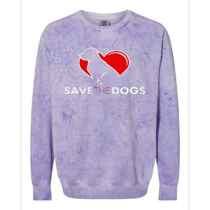 Save The Dogs Abolish The ATF Colorblast Crewneck Sweatshirt