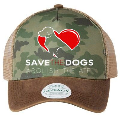 Save The Dogs Abolish The ATF Legacy Tie Dye Trucker Hat