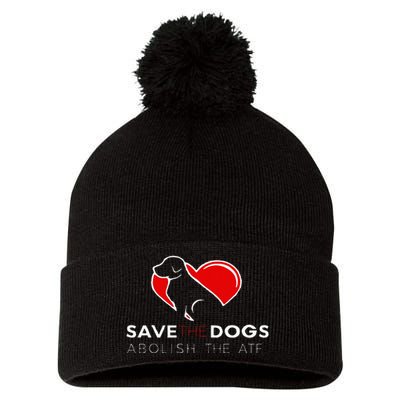 Save The Dogs Abolish The ATF Pom Pom 12in Knit Beanie