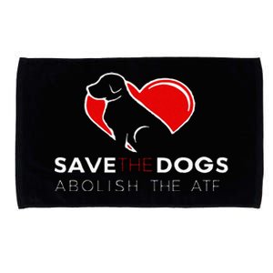 Save The Dogs Abolish The ATF Microfiber Hand Towel