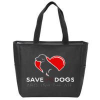 Save The Dogs Abolish The ATF Zip Tote Bag