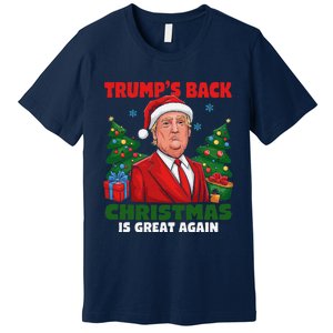 Santa Trump Dance Make Christmas Great Again Ugly Sweater Premium T-Shirt