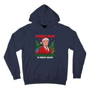 Santa Trump Dance Make Christmas Great Again Ugly Sweater Tall Hoodie