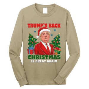 Santa Trump Dance Make Christmas Great Again Ugly Sweater Long Sleeve Shirt