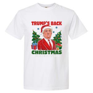 Santa Trump Dance Make Christmas Great Again Ugly Sweater Garment-Dyed Heavyweight T-Shirt