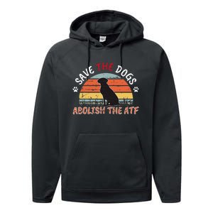 Save The Dogs Abolish The Atf Performance Fleece Hoodie