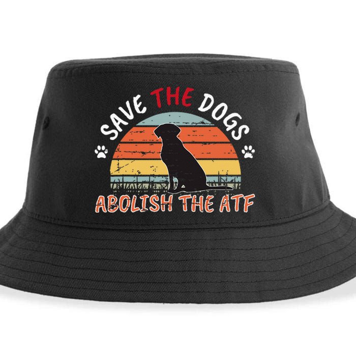 Save The Dogs Abolish The Atf Sustainable Bucket Hat