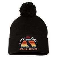 Save The Dogs Abolish The Atf Pom Pom 12in Knit Beanie