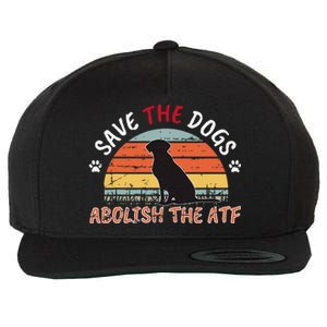 Save The Dogs Abolish The Atf Wool Snapback Cap