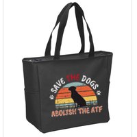 Save The Dogs Abolish The Atf Zip Tote Bag