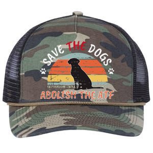 Save The Dogs Abolish The Atf Retro Rope Trucker Hat Cap