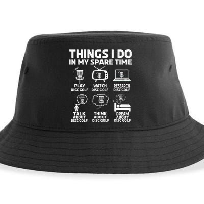 Stupid Tree Disc Golf Funny Gift Frisbee Vintage Sustainable Bucket Hat