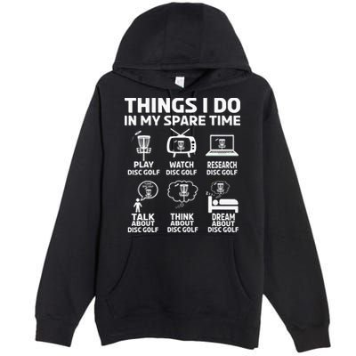 Stupid Tree Disc Golf Funny Gift Frisbee Vintage Premium Pullover Hoodie