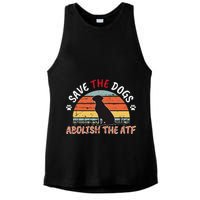 Save The Dogs Abolish The Atf Ladies PosiCharge Tri-Blend Wicking Tank