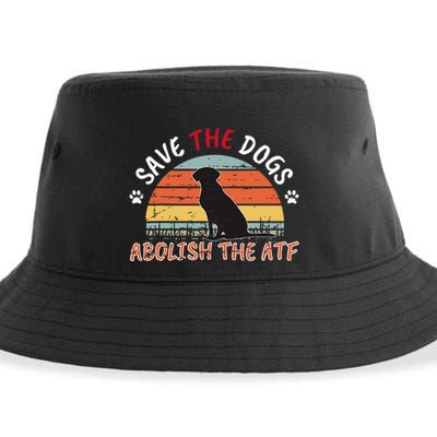 Save The Dogs Abolish The Atf Sustainable Bucket Hat