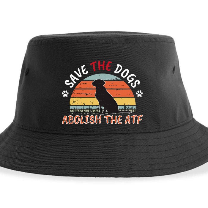 Save The Dogs Abolish The Atf Sustainable Bucket Hat