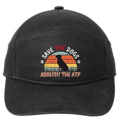 Save The Dogs Abolish The Atf 7-Panel Snapback Hat
