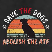 Save The Dogs Abolish The Atf Beanie