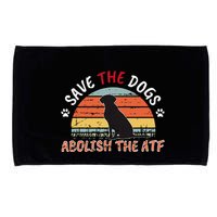 Save The Dogs Abolish The Atf Microfiber Hand Towel