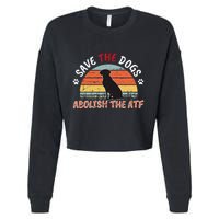 Save The Dogs Abolish The Atf Cropped Pullover Crew
