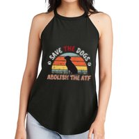 Save The Dogs Abolish The Atf Women's Perfect Tri Rocker Tank