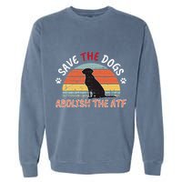 Save The Dogs Abolish The Atf Garment-Dyed Sweatshirt