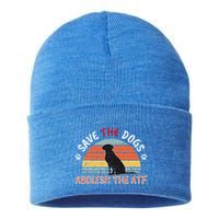Save The Dogs Abolish The Atf Sustainable Knit Beanie