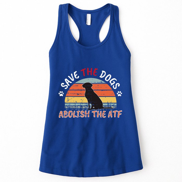 Save The Dogs Abolish The Atf Womens Tank Top
