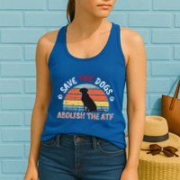 Save The Dogs Abolish The Atf Womens Tank Top