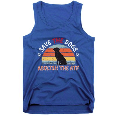 Save The Dogs Abolish The Atf Tank Top