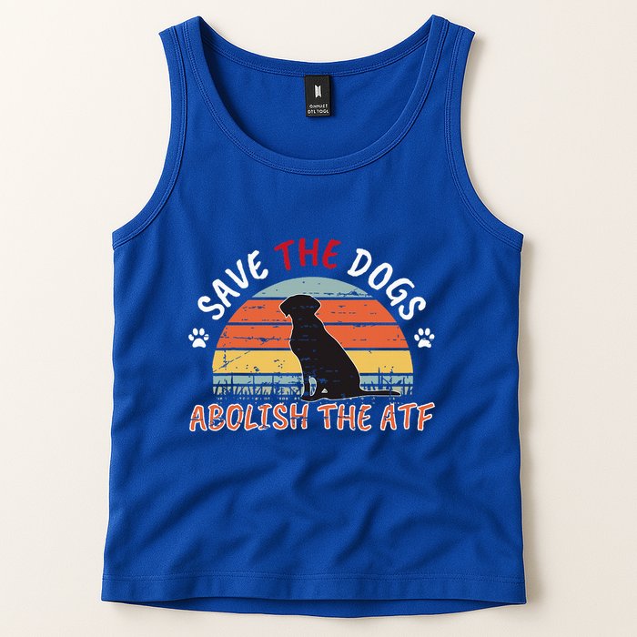 Save The Dogs Abolish The Atf Tank Top