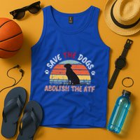 Save The Dogs Abolish The Atf Tank Top