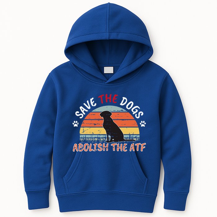 Save The Dogs Abolish The Atf Kids Hoodie