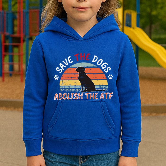 Save The Dogs Abolish The Atf Kids Hoodie