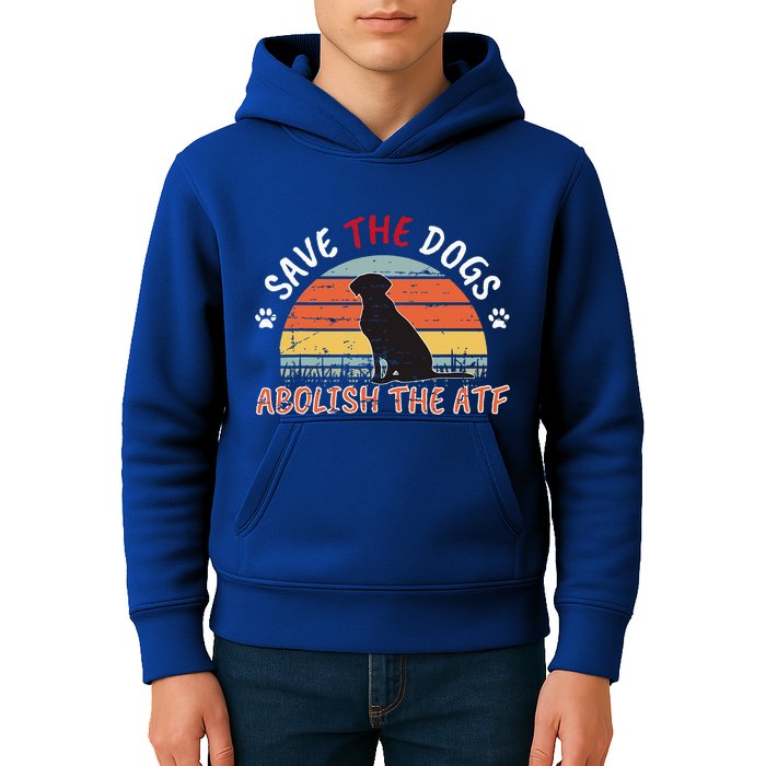 Save The Dogs Abolish The Atf Kids Hoodie