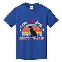 Save The Dogs Abolish The Atf Kids T-Shirt