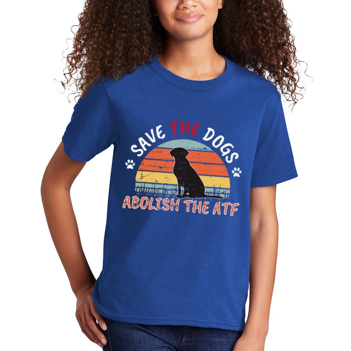 Save The Dogs Abolish The Atf Kids T-Shirt