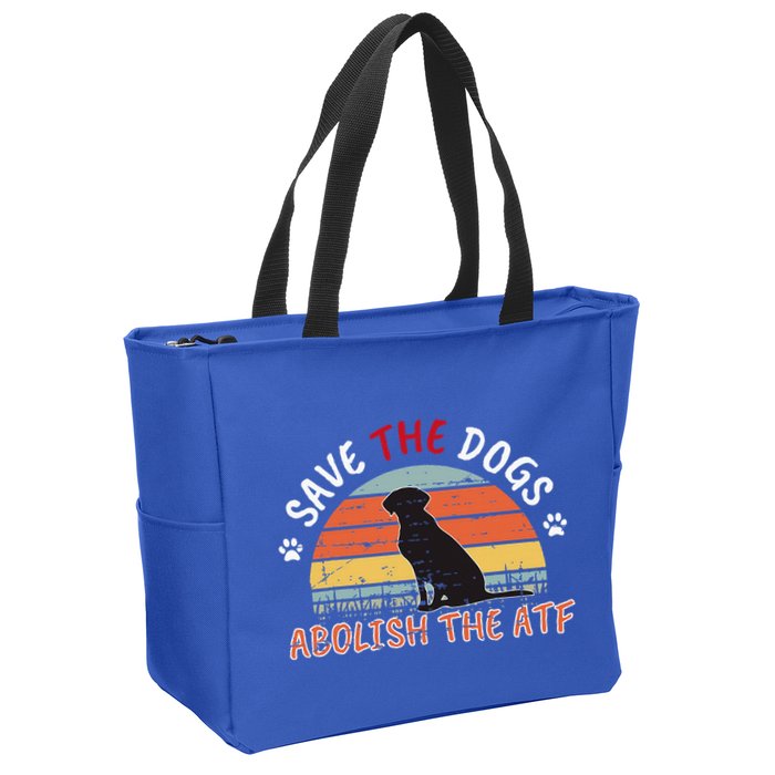 Save The Dogs Abolish The Atf Zip Tote Bag